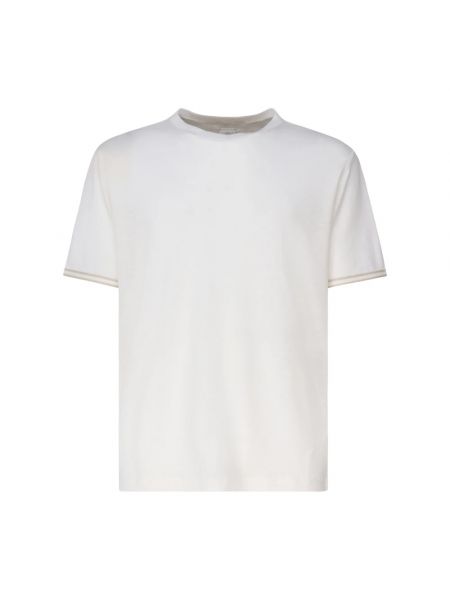 Lniana koszulka Eleventy biała