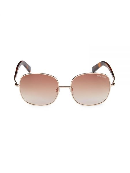 Очки солнцезащитные из розового золота Tom Ford