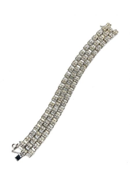 Bransoletka z kryształkami Jennifer Gibson Jewellery srebrna
