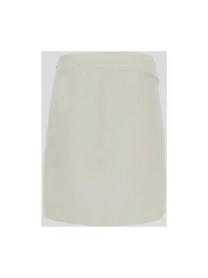 Mini falda Alexander Mcqueen beige