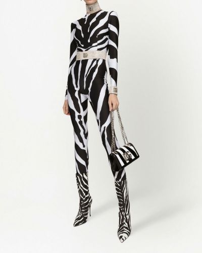 Overall mit print mit zebra-muster Dolce & Gabbana
