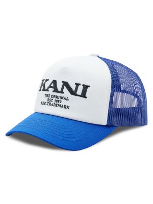 Cappello con visiera Karl Kani blu