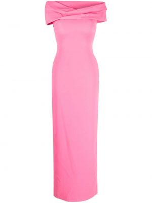 Вечерна рокля Solace London розово