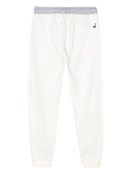 Pantalon de joggings à rayures Pmd blanc