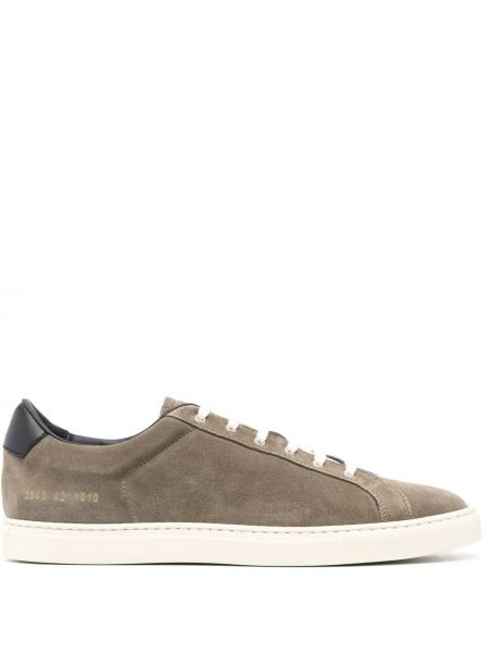 Retro sneakers Common Projects grønn