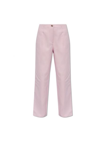 Straight jeans Samsøe Samsøe pink