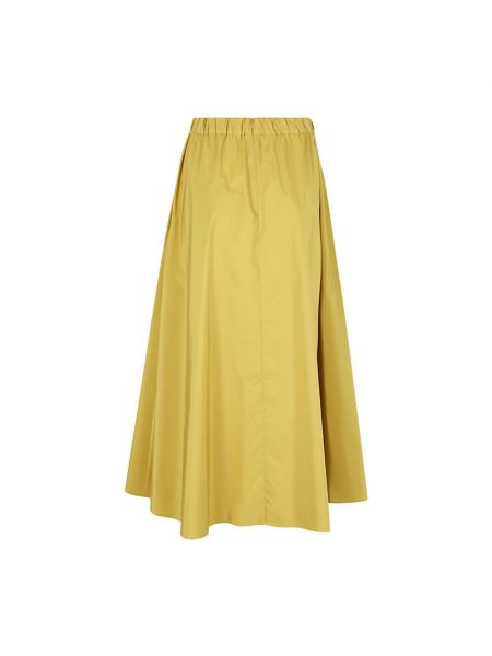 Długa spódnica Max Mara Weekend żółta