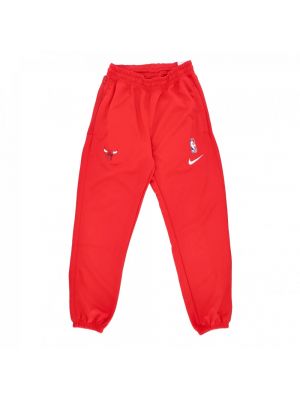 Spodnie sportowe Nike czerwone