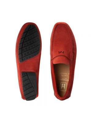 Loafers Moreschi rojo