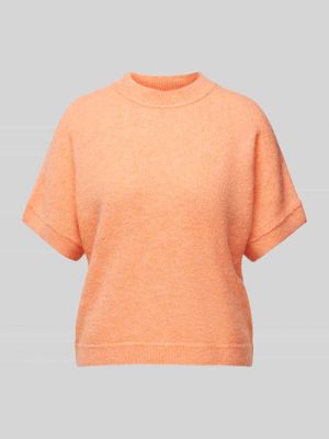 Dzianinowy sweter Opus pomarańczowy