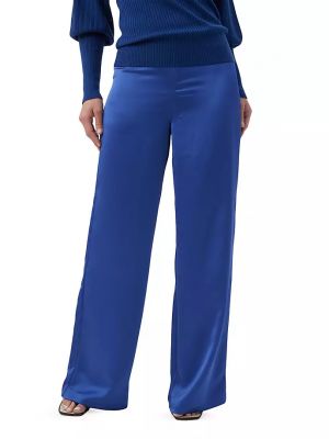 Прямые брюки Trina Turk синие