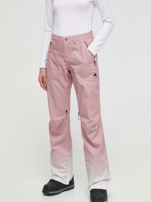 Spodnie Burton różowe