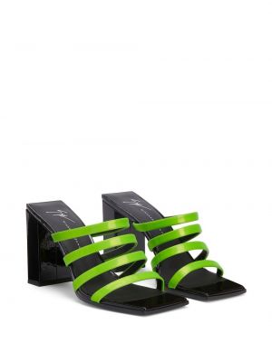 Sandales à talons Giuseppe Zanotti vert