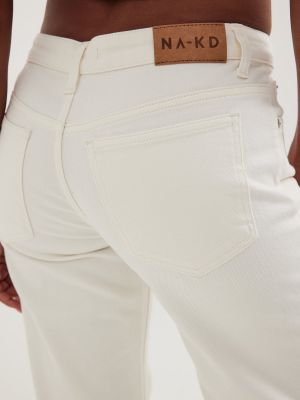 Pantalon Na-kd blanc
