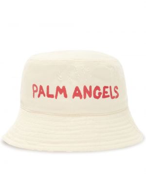 Памучна шапка с принт Palm Angels