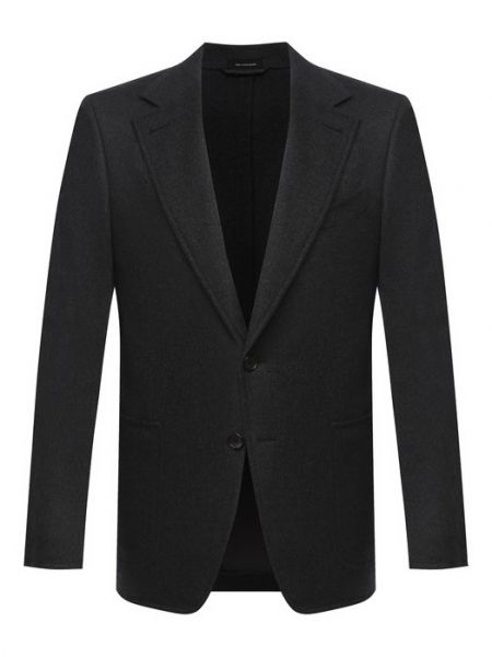 Кашемировый пиджак Tom Ford серый