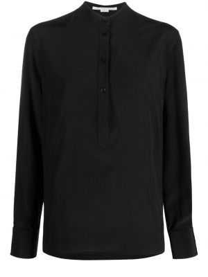 Копринена блуза Stella Mccartney черно