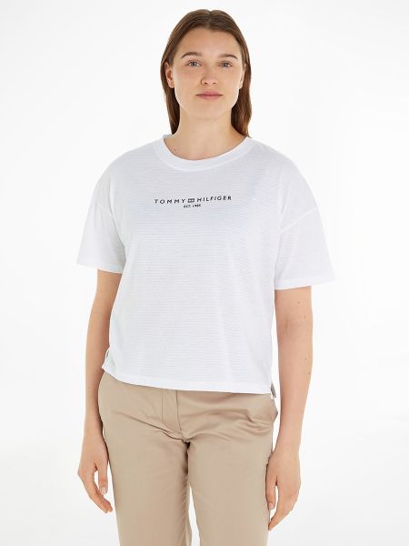 Camiseta deportiva Tommy Hilfiger blanco