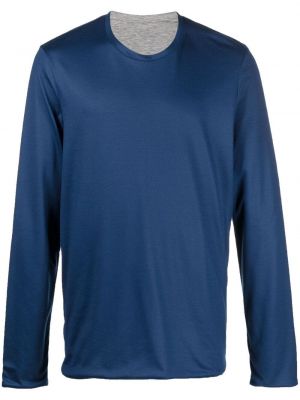 Camiseta de manga larga manga larga Sease azul