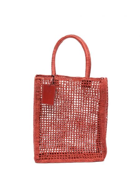 Τσάντα shopper Manebì κόκκινο