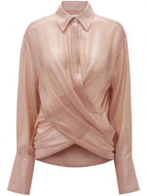 Блуза Victoria Beckham розово