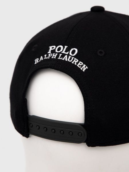 Czapka z daszkiem Polo Ralph Lauren czarna