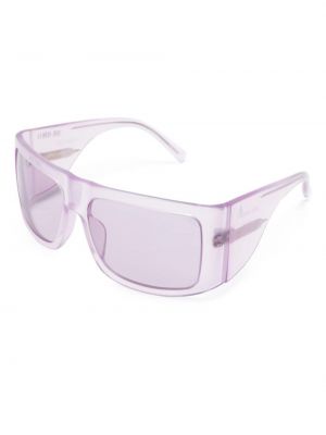 Oversized sluneční brýle Linda Farrow fialové