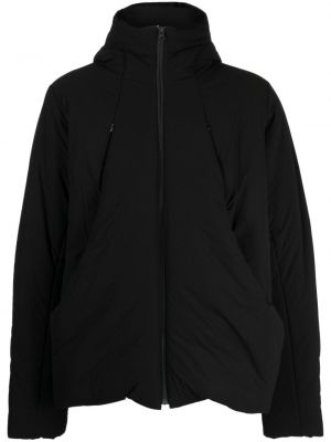 Péřová bunda s kapucí Hyein Seo černá