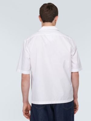 Bavlněná košile Lardini bílá