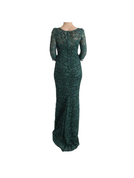 Vestido largo Dolce & Gabbana verde