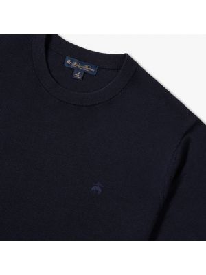Suéter de lana de lana merino Brooks Brothers azul