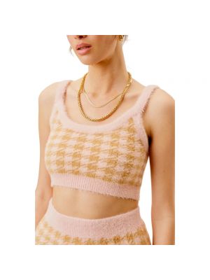Jersey top For Love & Lemons pink