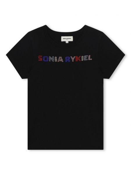 T-shirt for piger Sonia Rykiel Enfant sort