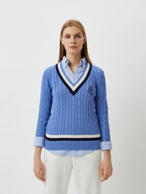 Пуловер Lauren Ralph Lauren, синий