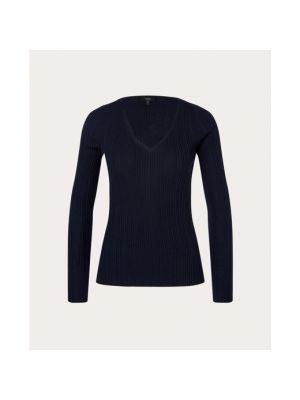 Jersey de lana de tela jersey Theory azul