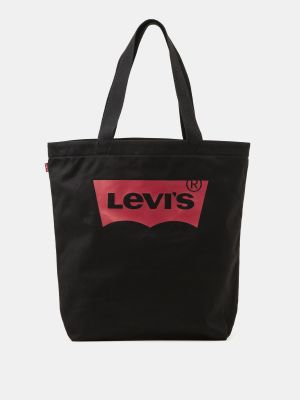 Bolso shopper de algodón Levi's negro