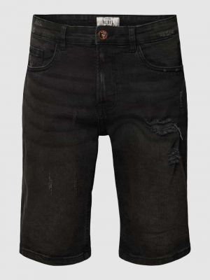 Szorty jeansowe z kieszeniami Redefined Rebel czarne