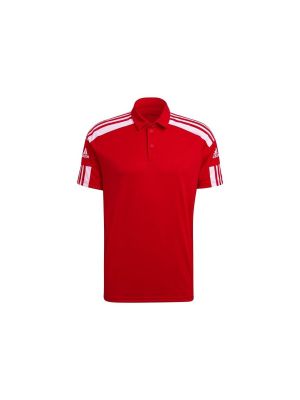 Polo majica kratki rukavi Adidas crvena