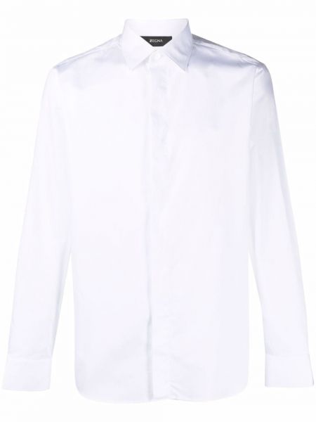 Camisa con botones Z Zegna blanco