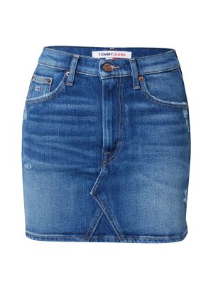 Džínsová sukňa Tommy Jeans modrá
