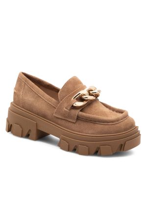 Pantofi loafer Badura maro