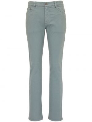 Relaxed fit skinny fit-jeans med passform Zegna grå