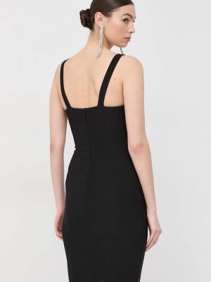 Testhezálló mini ruha Armani Exchange fekete