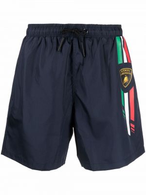 Shorts Automobili Lamborghini blå