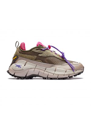 Кроссовки Reebok Zig Kinetica коричневые