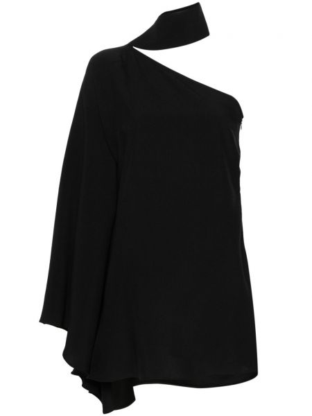 Κοκτέιλ φόρεμα Taller Marmo μαύρο