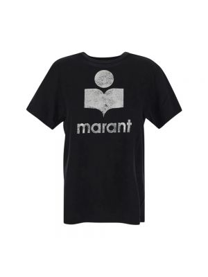 Koszulka bawełniana Isabel Marant Etoile czarna