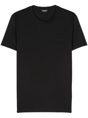 T-shirt aus baumwoll Dondup schwarz