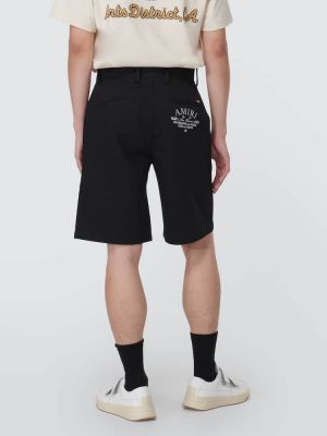 Pantaloni chino di cotone Amiri nero