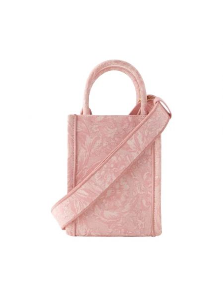 Bolso shopper Versace rosa
